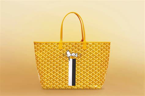 goyard snoopy 2023|Goyard Is Releasing Exclusive Snoopy Print Bags.